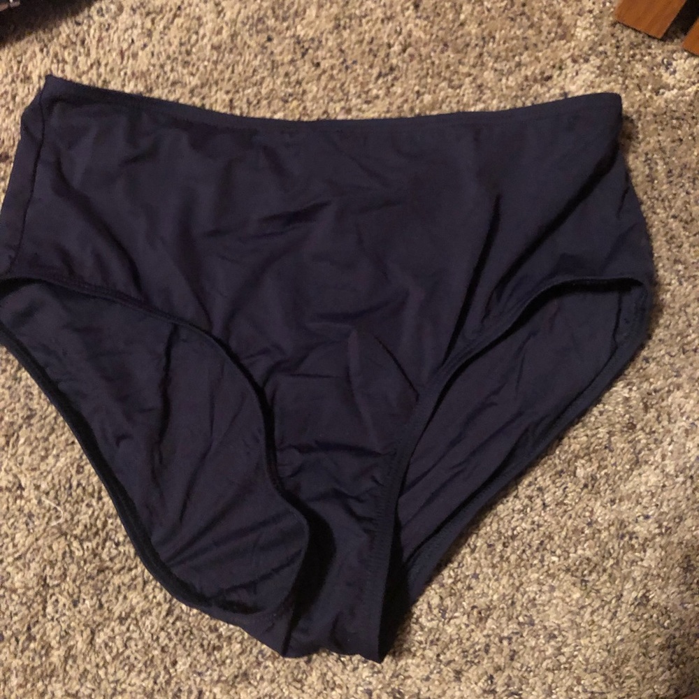 High wasted swim bottoms